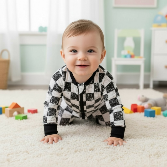 Checkered Bamboo Sleeper