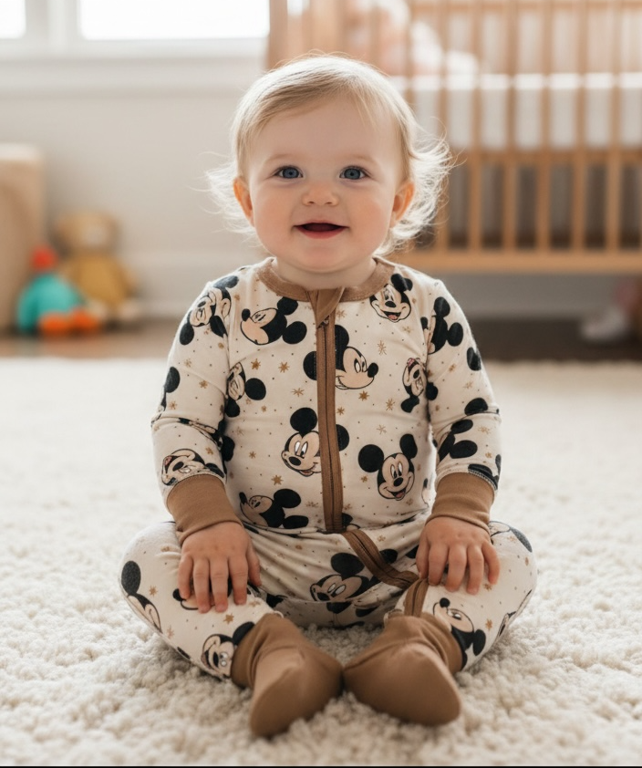 Mickey Star Bamboo Sleeper